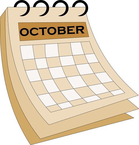 October Dates to Remember 
